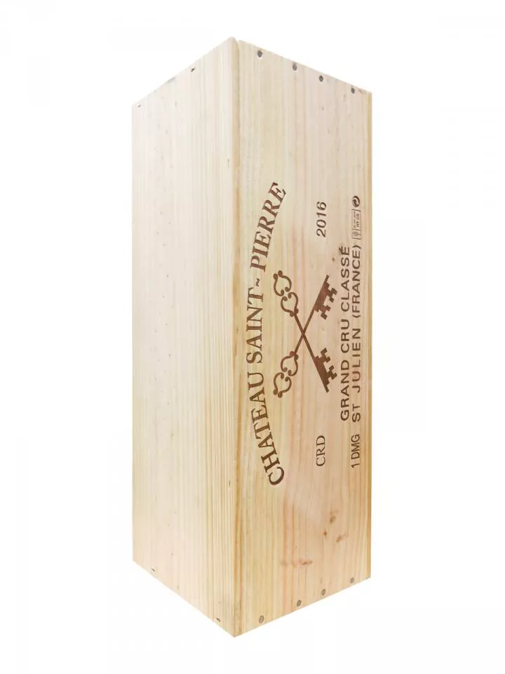 圣皮耶酒堡 2016 原装木箱 1 支双倍大瓶装 (1x300cl)