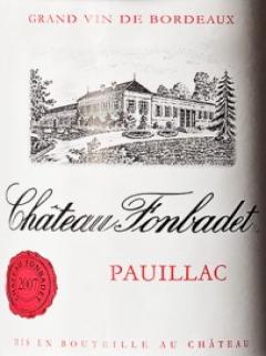 Château Fonbadet 2021 标准瓶 (75cl)
